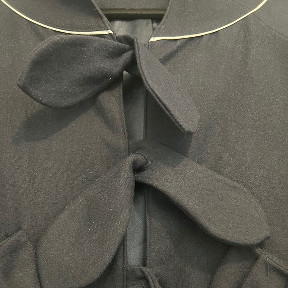 Mia Melon short navy coat - Picture 7 of 9